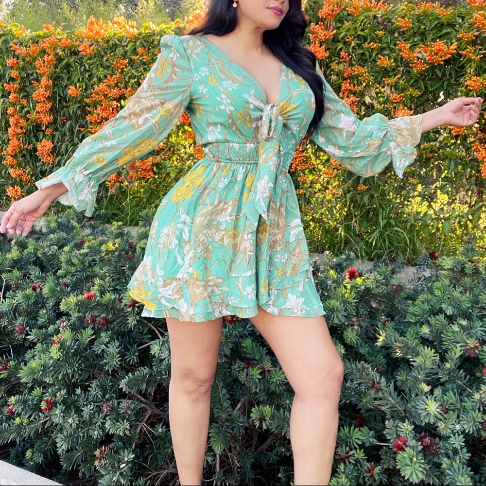Floral Romper